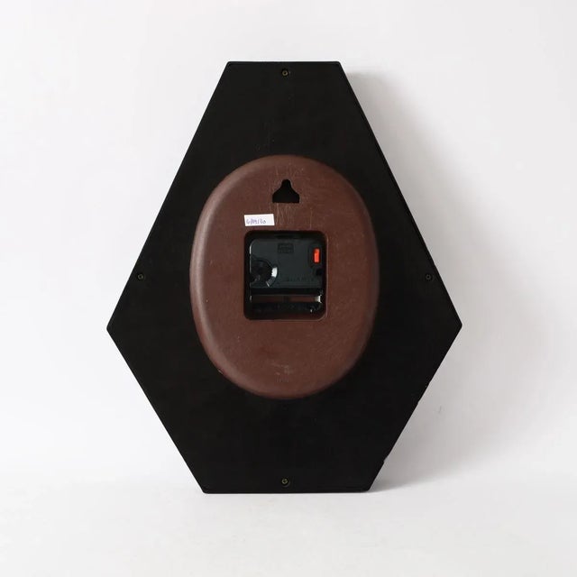 1980s Vintage Wall Clock from Academy, 1980s For Sale - Image 5 of 6