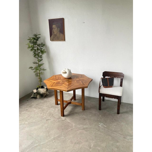 Antique Inlaid Side Table, 1890s For Sale - Image 3 of 18
