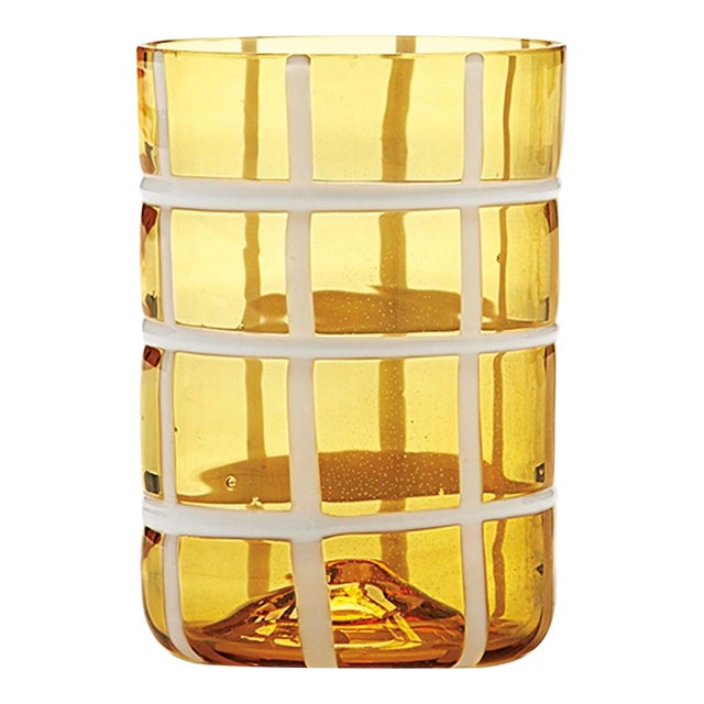 Twiddle Tumbler (Set of 6) - Amber For Sale