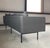 Minimalist Kimball Whittaker Faux Leather Lounge Sofa For Sale - Image 10 of 17