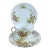 Vintage English Teacup, Saucer and Side Plate, Aynsley For Sale