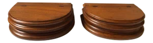 Pair of Pedestal Dresser Boxes