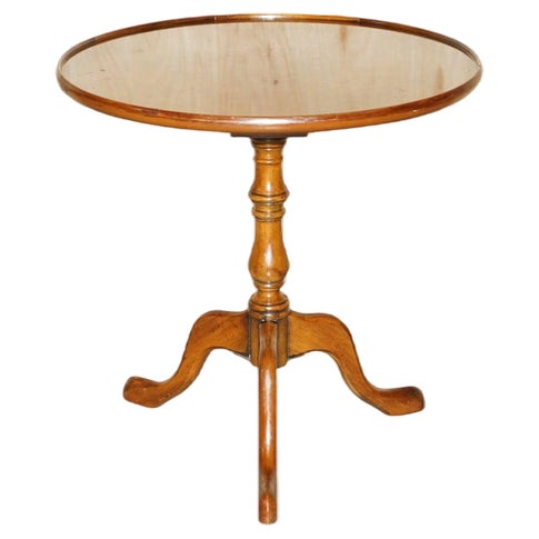 Victorian Hand-Carved Pollard Oak Table For Sale