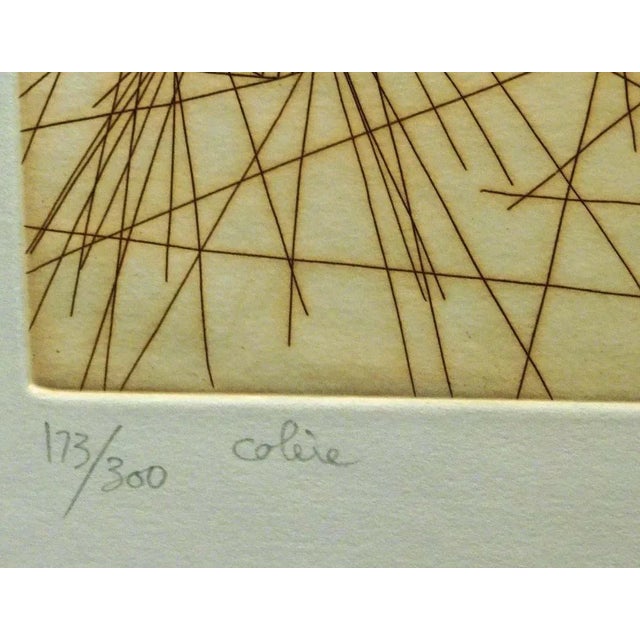 "Colere" Original Limited Edition Etching by Guillaume Azoulay Hand signed by the artist Titled & Numbered by the artist...