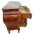 Vintage Petite Venetian Bombe Commode Small Chest of Drawers Burled Walnut For Sale In Palm Springs - Image 6 of 11