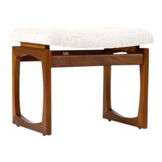 1960s Vintage G-Plan Furniture Danish Modern Ottoman For Sale