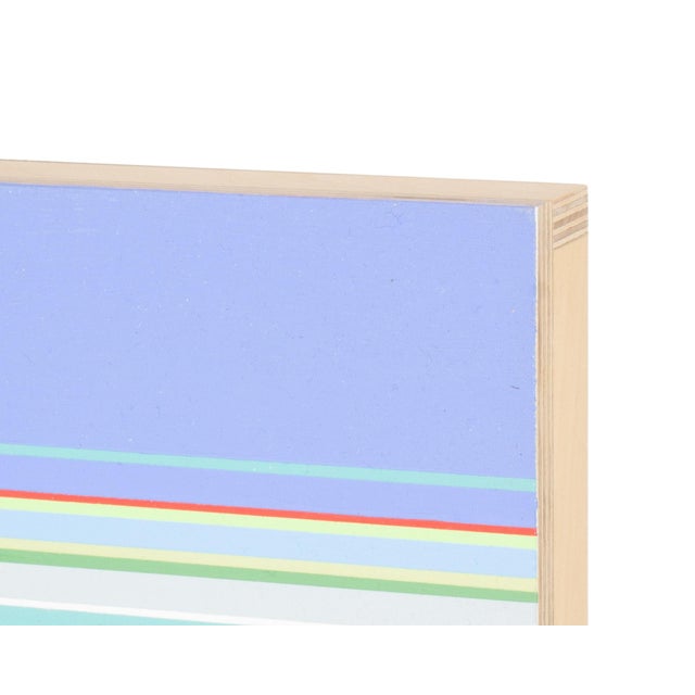 “Late Summer Sky Ii” Acrylic on Wood Panel Painting by Betsy Stirratt For Sale In Indianapolis - Image 6 of 7