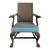 Baker Chippendale Library Chair For Sale