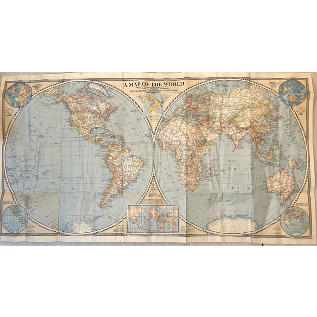 Both the world map and the map of Germany show international boundaries on the eve of World War II, September 1, 1939....
