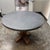 Wood Timothy Oulton for Restoration Hardware Salvaged Round Dining Table, 42 Inch For Sale - Image 7 of 12