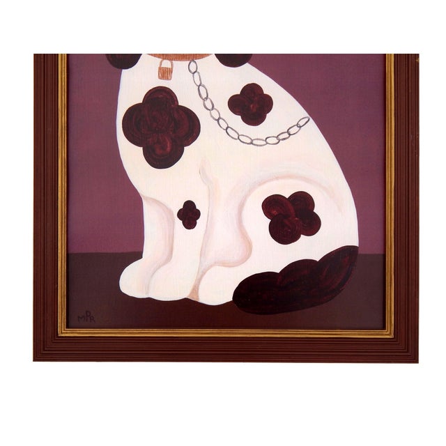 Paper Matt Rix, Staffordshire Spaniels, 2000s, Ink on Paper, Framed, Set of 2 For Sale - Image 7 of 16