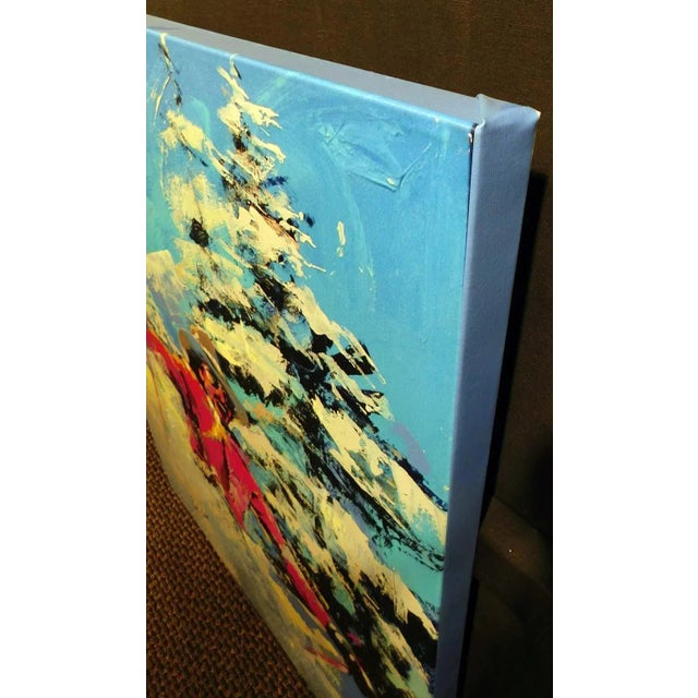 "Billy the Kid" by Malcolm Farley Hand Signed by the Artist :Malcolm Farley and Billy Kidd Unique Embellished Giclee on...