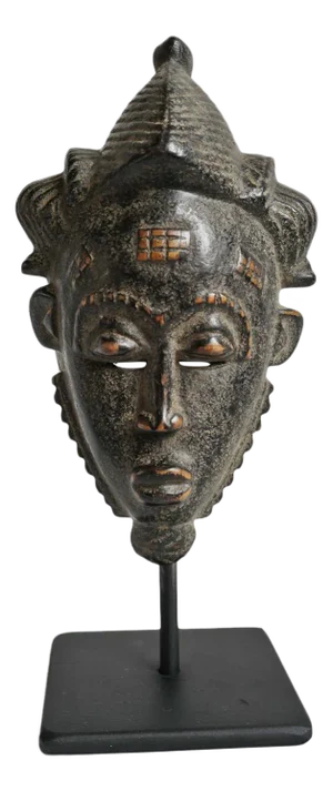 Mini Vintage Passport Mask on Stand