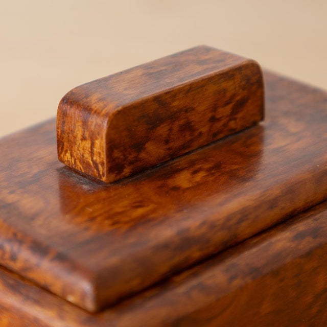 Wood 1930s French Art Deco Box For Sale - Image 7 of 8