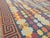 Galerie Shabab Collection Mid-20th Century Handmade Indian Flatweave Dhurrie Room Size Carpet For Sale In New York - Image 6 of 10