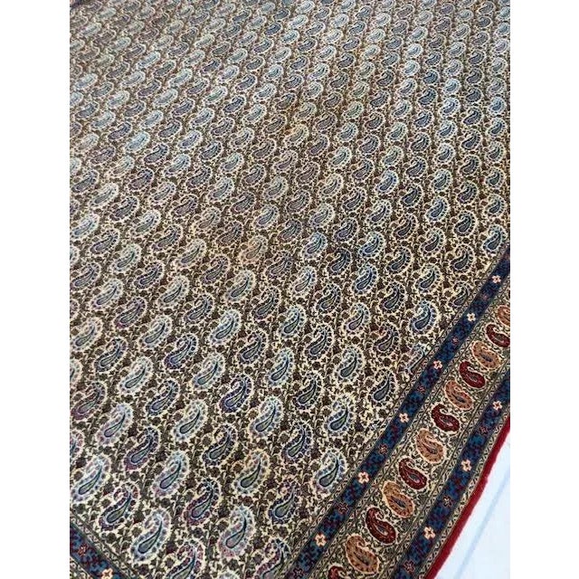 1960s 1960s Persian Qum Rug , 10' X 13' Rug For Sale - Image 5 of 11