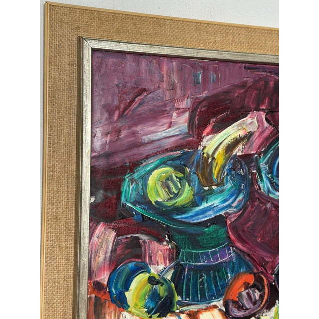 Roy, Still Life, 1969, Oil on Canvas, Framed For Sale - Image 13 of 18