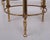 Hollywood Recency Nesting Tables in Brass, 1970, Set of 3 For Sale - Image 12 of 13