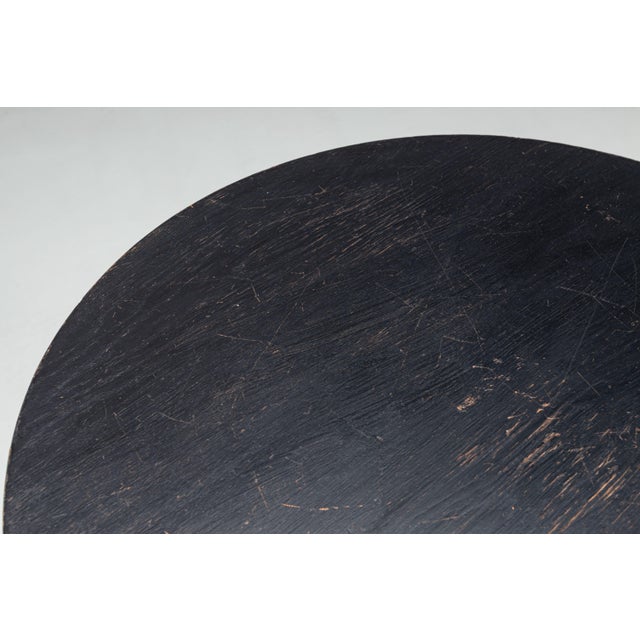 Wood Coffee Table with Tubular Frame by Michael Thonet, 1940s For Sale - Image 7 of 12