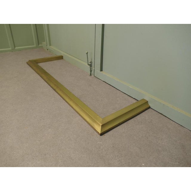 Antique Brass Fender, 1800s For Sale - Image 6 of 7