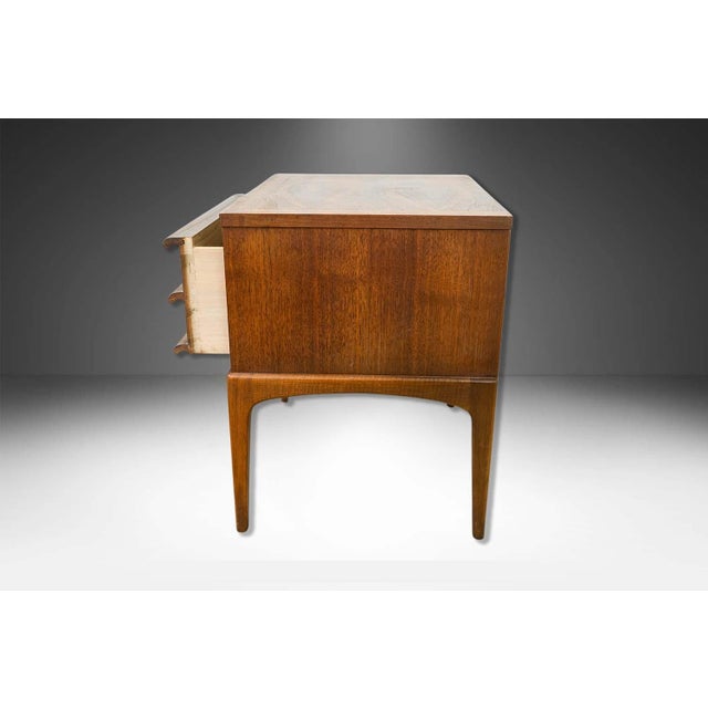 1960s 1960s Mid-Century Lane Rhythm Series Walnut Nightstand End Table For Sale - Image 5 of 9