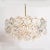 German Crystal and Gilt Metal Chandeliers from Kinkeldey, Set of 2 For Sale - Image 13 of 14
