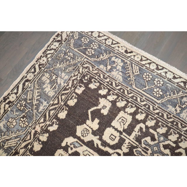 Early 20th Century Zabihi Collection Turkish Kula Rug - 5'9" x 11' For Sale - Image 11 of 11