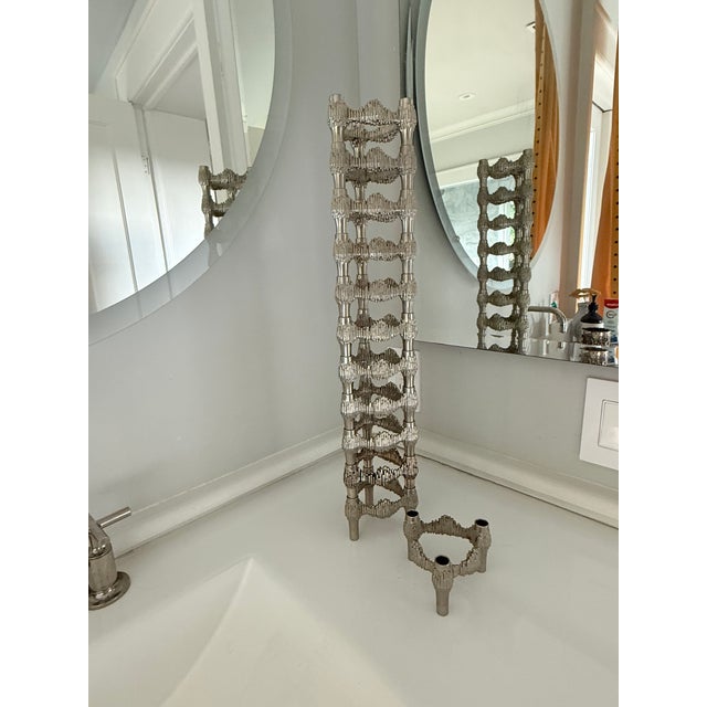 Jens Quistgaard 1960s Danish Candlesticks by Jens Quistgaard - 12 Units For Sale - Image 4 of 4