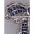18 Karat White Gold Sapphire and Diamond Bow Pin 1.10 TDW For Sale - Image 9 of 12
