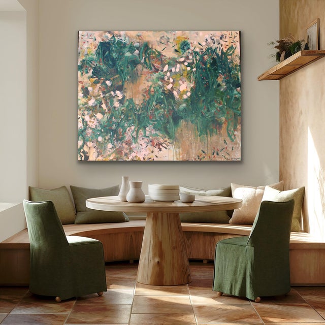 Contemporary Envy Abstract Acrylic Painting For Sale - Image 3 of 11