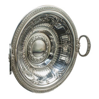 Antique Bonbon Dish, English, Silver Plate, Serving Bowl, Edwardian, Circa 1910 For Sale