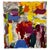 Textile 21st Century Ingrid Floss (*1970 Cologne, Germany) Painting For Sale - Image 7 of 11