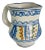Vintage Spanish Handmade, Hand Painted Petite Pottery Pitcher, by Internationally Known Spanish Potter, Lario For Sale