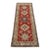 Kazak Runner 2’7” X 6’6” Red Wool Tribal Hand-Knotted Oriental Rug For Sale