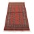 Bokhara Rug 3’2” X 5’3” Red Wool Tribal Hand-Knotted Oriental Carpet For Sale