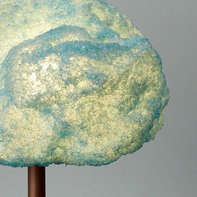 Storm Table Light in Copper by Johannes Hemann For Sale - Image 6 of 7