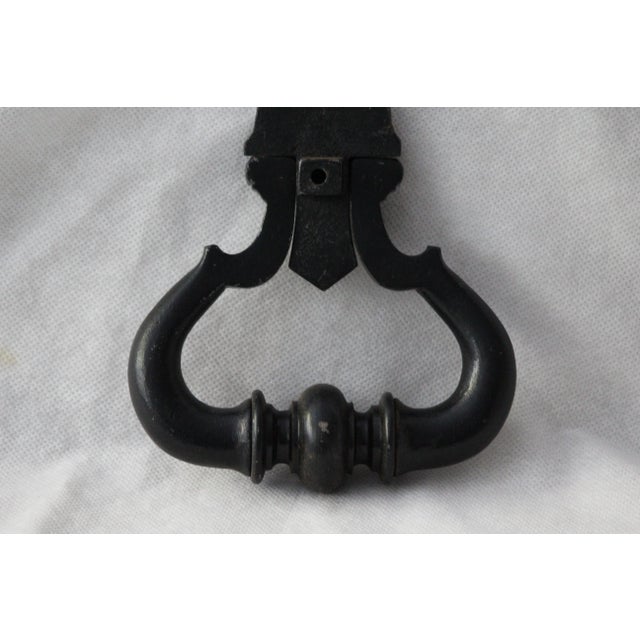 Metal Cast Iron Door Knocker, 1920s For Sale - Image 7 of 17