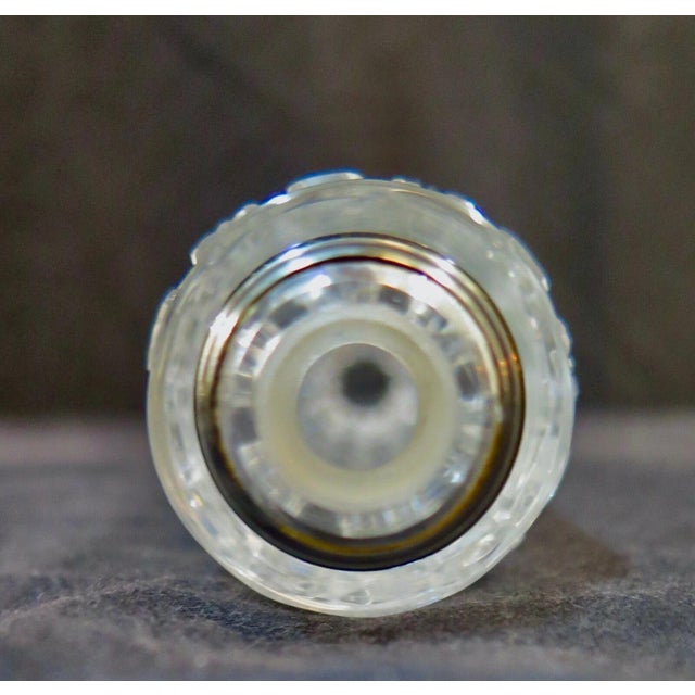 Gorham 19th Century Crystal/Sterling Reclining Cologne Bottle For Sale - Image 4 of 9