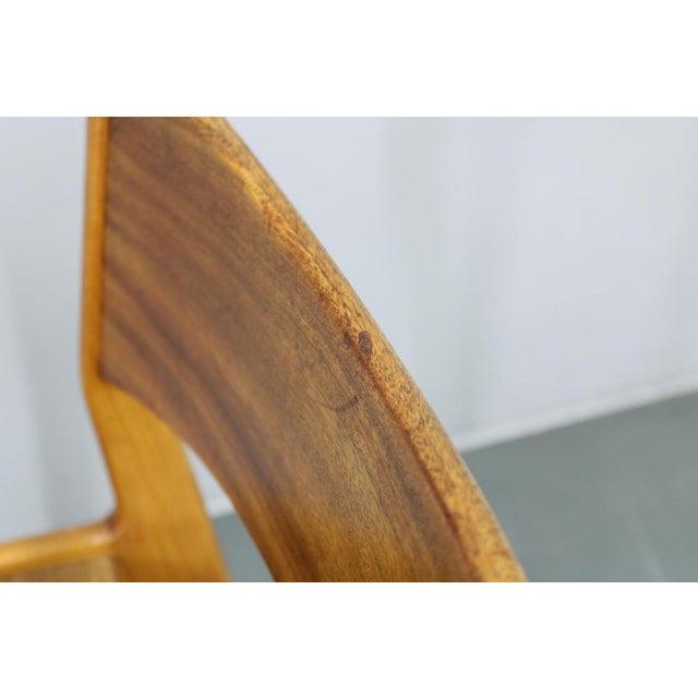 Mid-Century Danish Dining Chairs in Afzélie and Beech, 1960s, Set of 4 For Sale - Image 12 of 18