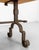 French Walnut Top and Wrought Iron Coffee Table, 1960 For Sale - Image 9 of 11