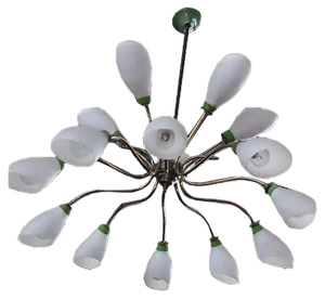 Large Mid-Century Ceiling Lamp, 1960s