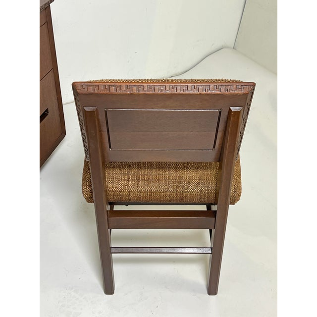 C. 1950s Frank Lloyd Wright Taliesen Writing Desk and Chair for Henredon For Sale - Image 14 of 18