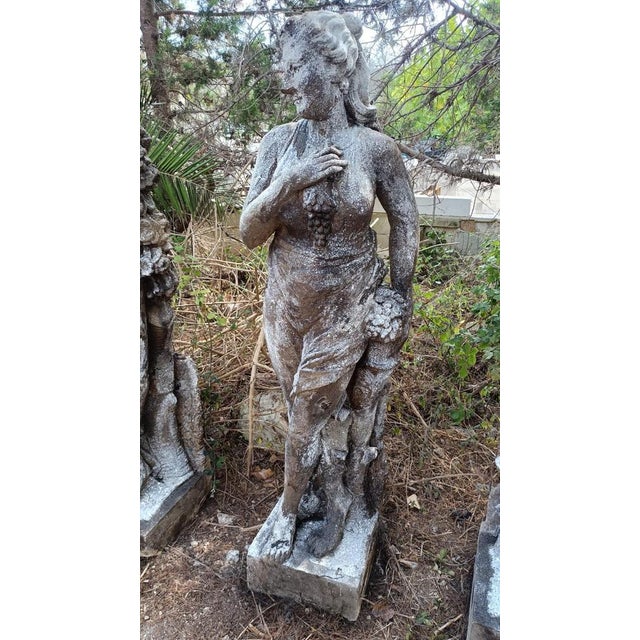 20th Century Italian Nude The Four Seasons Sculptures, Set of 4 For Sale - Image 3 of 16