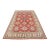 Kazak Rug 9'1'' X 12'2'' Red Wool Geometric Hand-Knotted Oriental Carpet For Sale