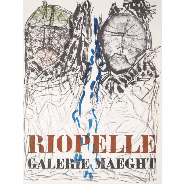 Jean-Paul Riopelle, Exposition 1974, Lithograph For Sale - Image 6 of 6
