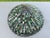 Mid-20th Century 20'' Tiffany-Style Leaded Green Slag Glass Lotus Leaf Lamp Shade For Sale - Image 4 of 18