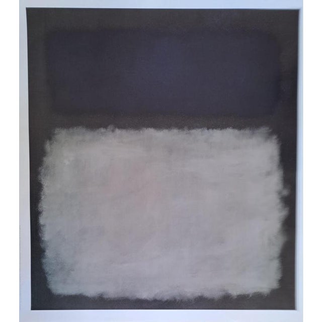After Mark Rothko, Blue and Gray, Offset Lithograph For Sale - Image 5 of 5