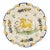 Antique French Moustiers Large Plate With Unicorn Hand Painted For Sale
