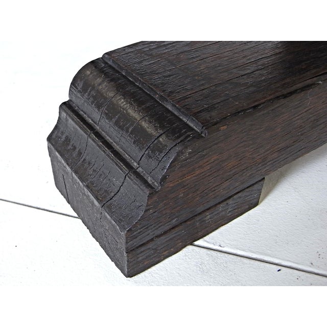 Alfons Garden Table with Chairs in Massive Oak, 1970s, Set of 3 For Sale - Image 18 of 18