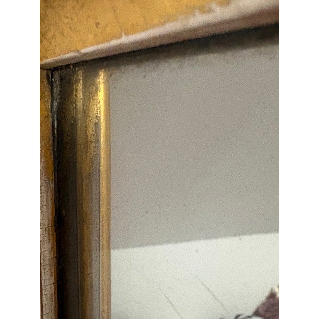 Large Vintage Giltwood & Gesso Full-Length Pier Mirror, 64” For Sale - Image 4 of 17